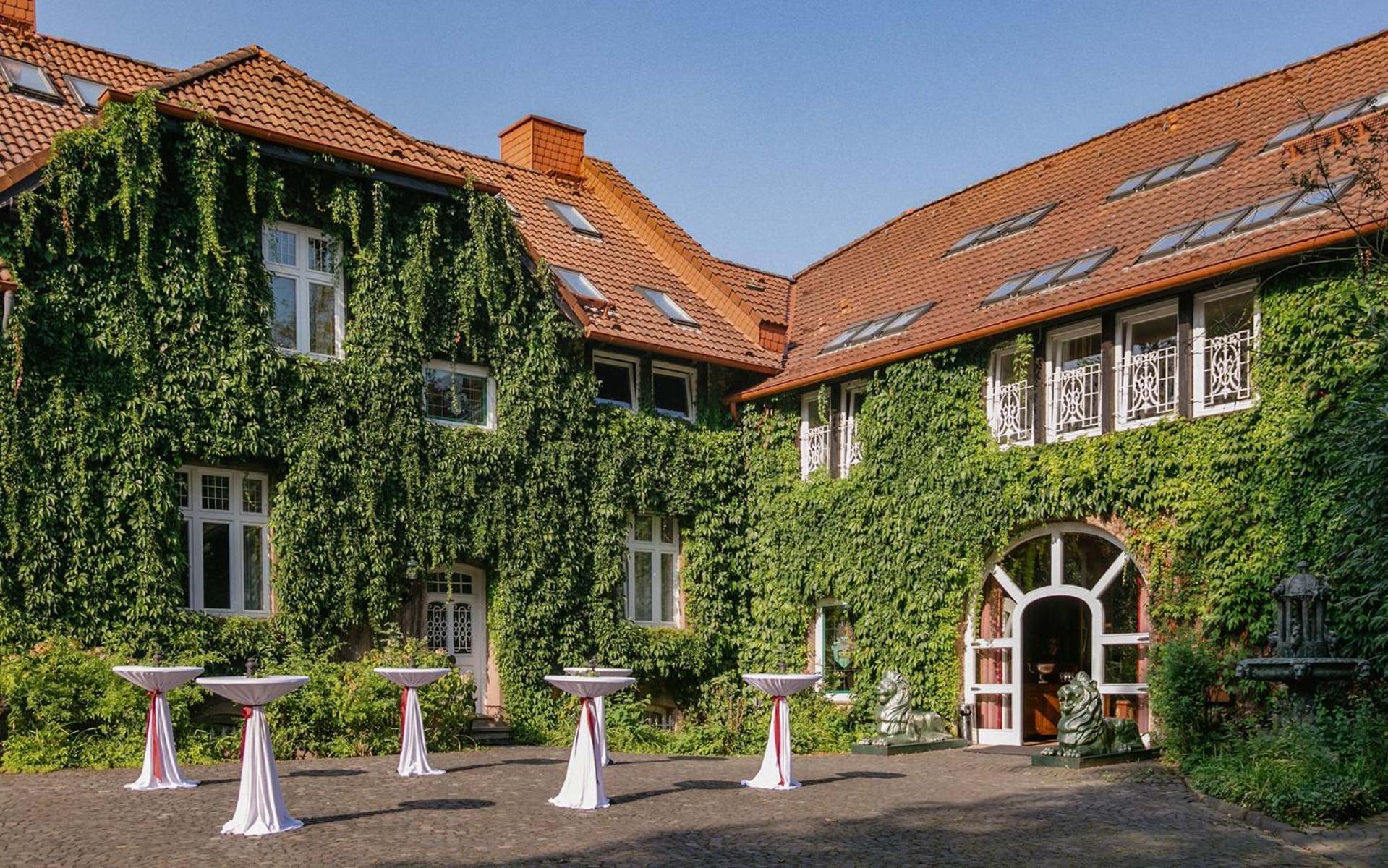 Aparthotel Rittergut Haus Laer Bochum Exterior foto